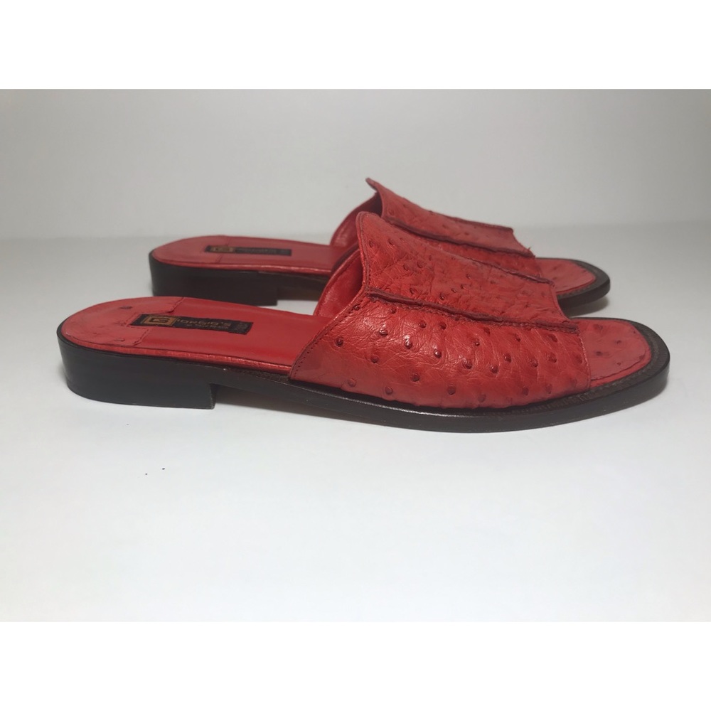 #HP 🥳💥 Sandals - Ostrich leather ♥️ - Picture 4 of 8